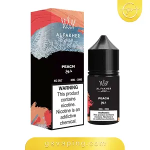 نكهة الفاخر خوخ سولت 30 مل 20 مج — Al Fakher Peach Salt Nic عبوة نكهة الفاخر خوخ سولت 30 مل بتركيز 20 مج نيكوتين سولت من متجر GSVAPING الكويت