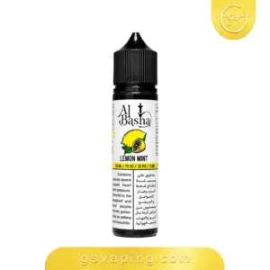 نكهة الباشا ليمون نعناع 60 مل نكهة الباشا ليمون نعناع شيشة الكترونية الكويت - Al Basha Lemon Mint