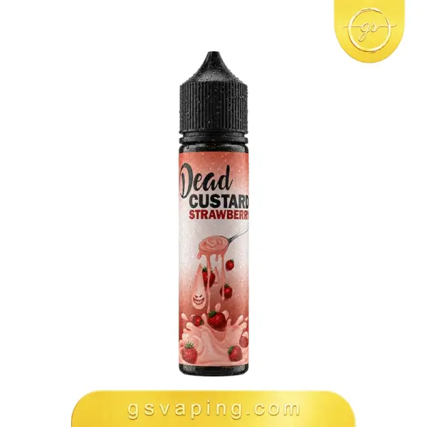 نكهة ديد كاسترد فراولة 60 مل نكهة ديد كاسترد فراولة شيشة الكترونية الكويت - Dead Custard Strawberry