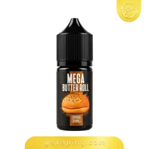 نكهة ميجا بتر رول سولت نيكوتين نكهة ميجا بتر رول سولت نيكوتين سحبات زقاره الكويت - Mega Butter Roll Salt
