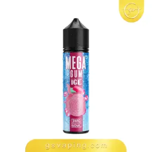 نكهة ميجا علكة ايس 3مج فيب 60مل - Mega Gum Ice E-Liquid 60ml نكهة ميجا علكة ايس 3مج فيب شيشة الكترونية الكويت Mega Gum Ice 60ml