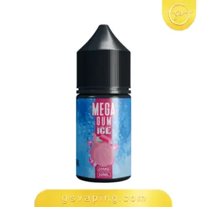 نكهة ميجا علكة ايس سولت نيكوتين نكهة ميجا علكة ايس سولت نيكوتين سحبات زقاره الكويت - Mega Gum Ice Salt