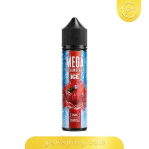 نكهة ميجا فراولة ايس 3مج فيب شيشة الكترونية الكويت Mega Strawberry Ice 60ml