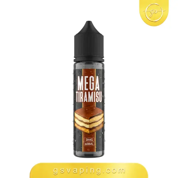 نكهة ميجا تيراميسو 3مج فيب 60مل - Mega Tiramisu E-Liquid 60ml نكهة ميجا تيراميسو 3مج فيب شيشة الكترونية الكويت Mega Tiramisu 60ml