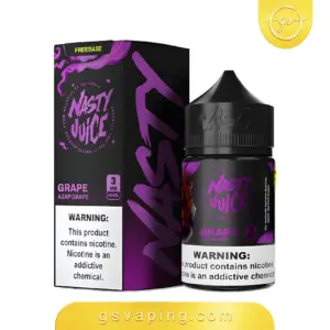 نكهة ناستي اساب عنب 3مج فيب 60مل - Nasty ASAP Grape E-Liquid 60ml نكهة ناستي اساب عنب 3مج فيب شيشة الكترونية الكويت Nasty ASAP Grape 60ml