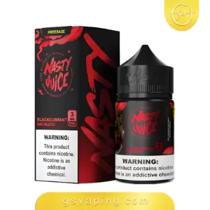 نكهة ناستي باد بلود توت اسود 3مج فيب 60مل - Nasty Bad Blood E-Liquid 60ml نكهة ناستي باد بلود توت اسود 3مج فيب شيشة الكترونية الكويت Nasty Bad Blood 60ml