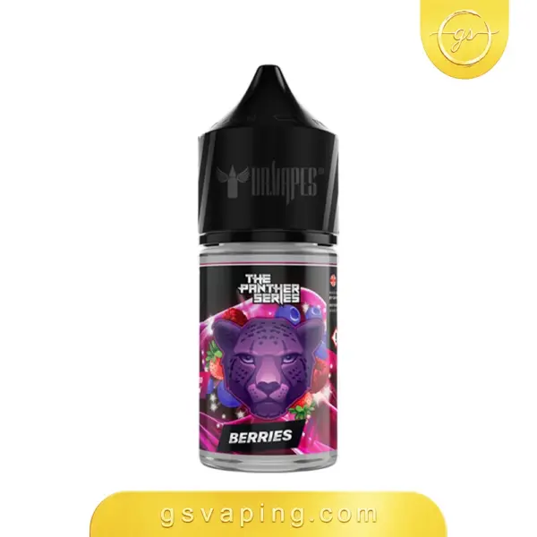 نكهة بانثر بيري سولت نيكوتين نكهة بانثر بيري سولت نيكوتين سحبات زقاره الكويت - Dr Vapes Panther Berries Salt