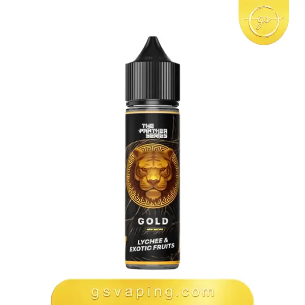 نكهة بانثر قولد 3مج فيب 60مل - Panther Gold E-Liquid 60ml نكهة بانثر قولد 3مج فيب شيشة الكترونية الكويت Panther Gold 60ml