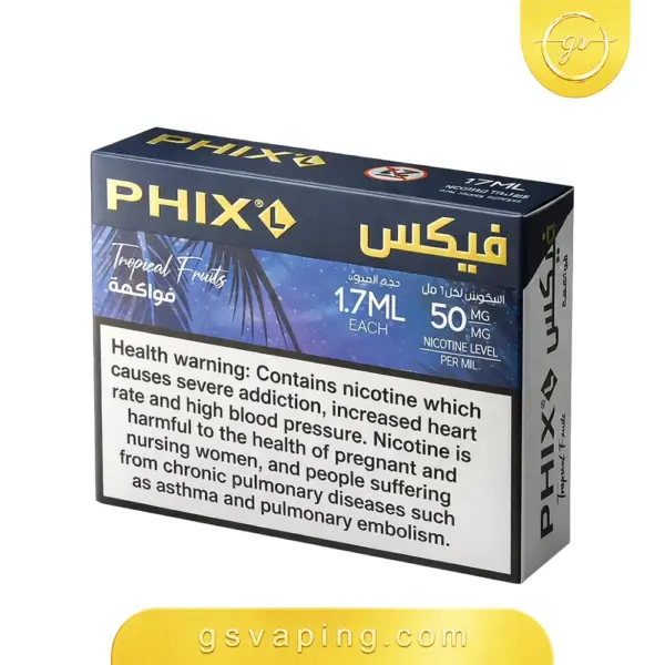 بودات فيكس هواي دريم ايس 4 بودات 1.7 مل 50 مج علبة بودات فيكس هواي دريم ايس المعبّأة مسبقاً 4 بودات بسعة 1.7 مل وتركيز 50 مج سولت نيكوتين من متجر جلف سيرفس فيب الكويت