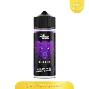 Purple Panther Vape E-Liquid 3mg 120ml — Vape Kuwait Purple Panther by Dr Vapes 120ml value bottle at 3mg nicotine, black grape and dark berry e-liquid for DTL vaping in Kuwait