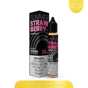 نكهة في جود سمر ستروبري سولت نيكوتين سحبات زقاره الكويت - VGOD Summer Strawberry Salt