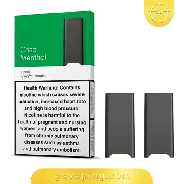 بودات جول 2 كريسب منثول JUUL2 Crisp Menthol — بودان سعة 1.2 مل بتركيز 18 مج علبة بودات جول 2 كريسب منثول الجاهزة مع بودين بتركيز 18 مج من متجر GSVAPING الكويت