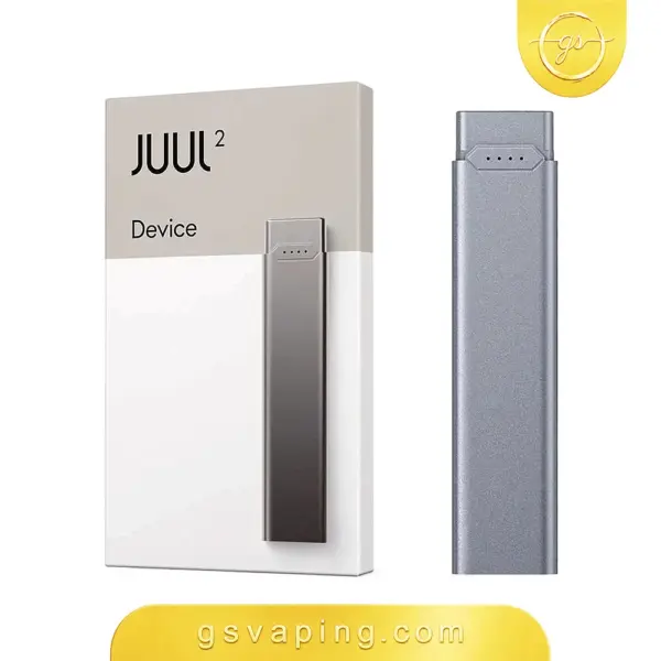 جول 2 سحبة زقارة فيب JUUL2 Device — جهاز بودات جاهزة بمؤشر أربعة أضواء علبة جهاز جول 2 JUUL2 Device مع الجهاز النحيف ومؤشر الأضواء الأربعة من متجر GSVAPING الكويت
