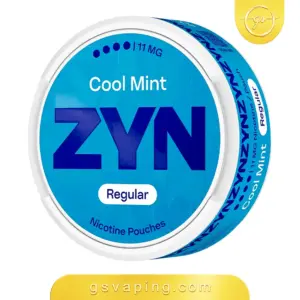 أكياس نيكوتين زين كول منت 11 ملغ - ZYN Cool Mint 11mg Nicotine Pouches علبة أكياس نيكوتين زين كول منت بتركيز 11 ملغ بنكهة النعناع البارد من متجر GSVAPING الكويت
